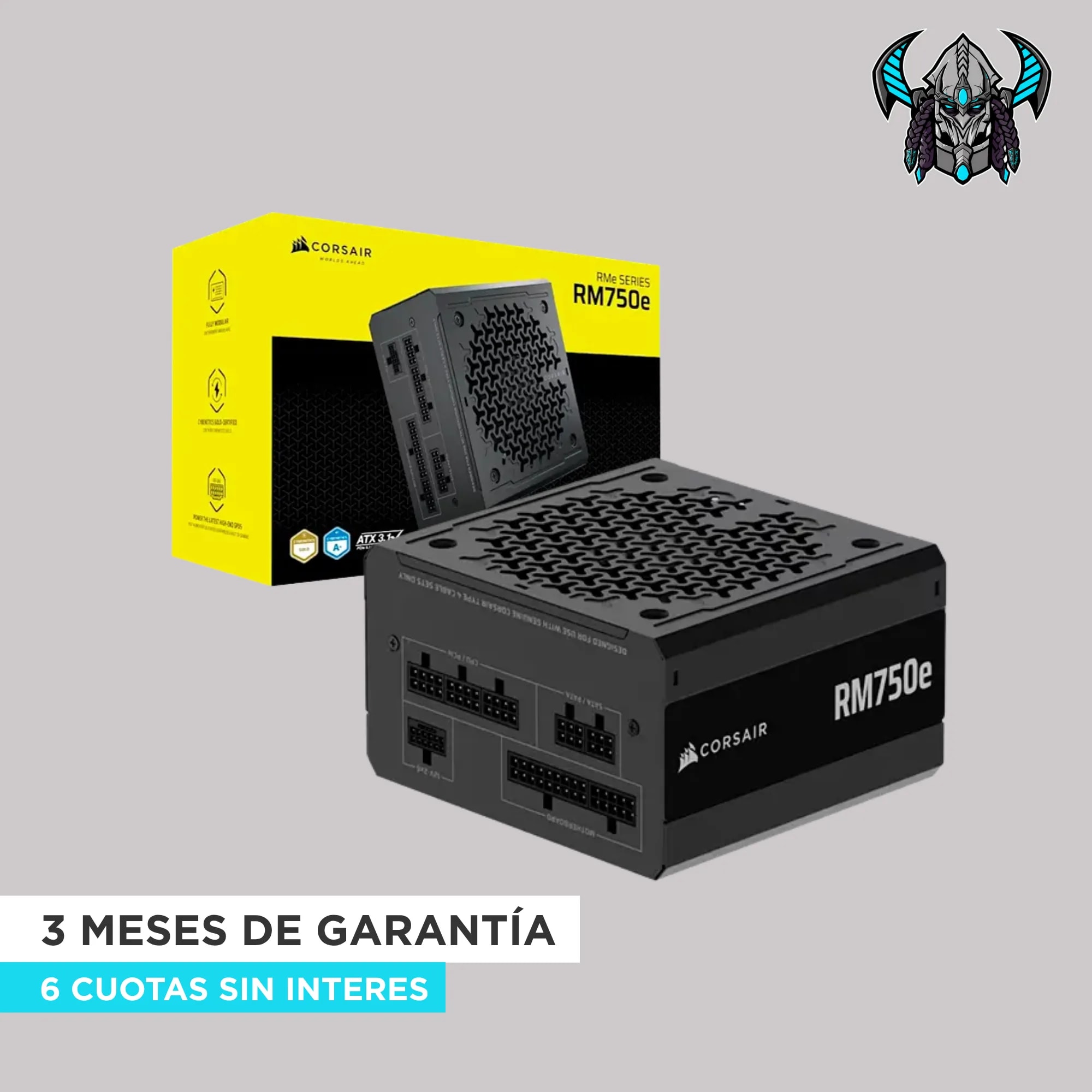 FUENTE CORSAIR RME 750W 80+ GOLD