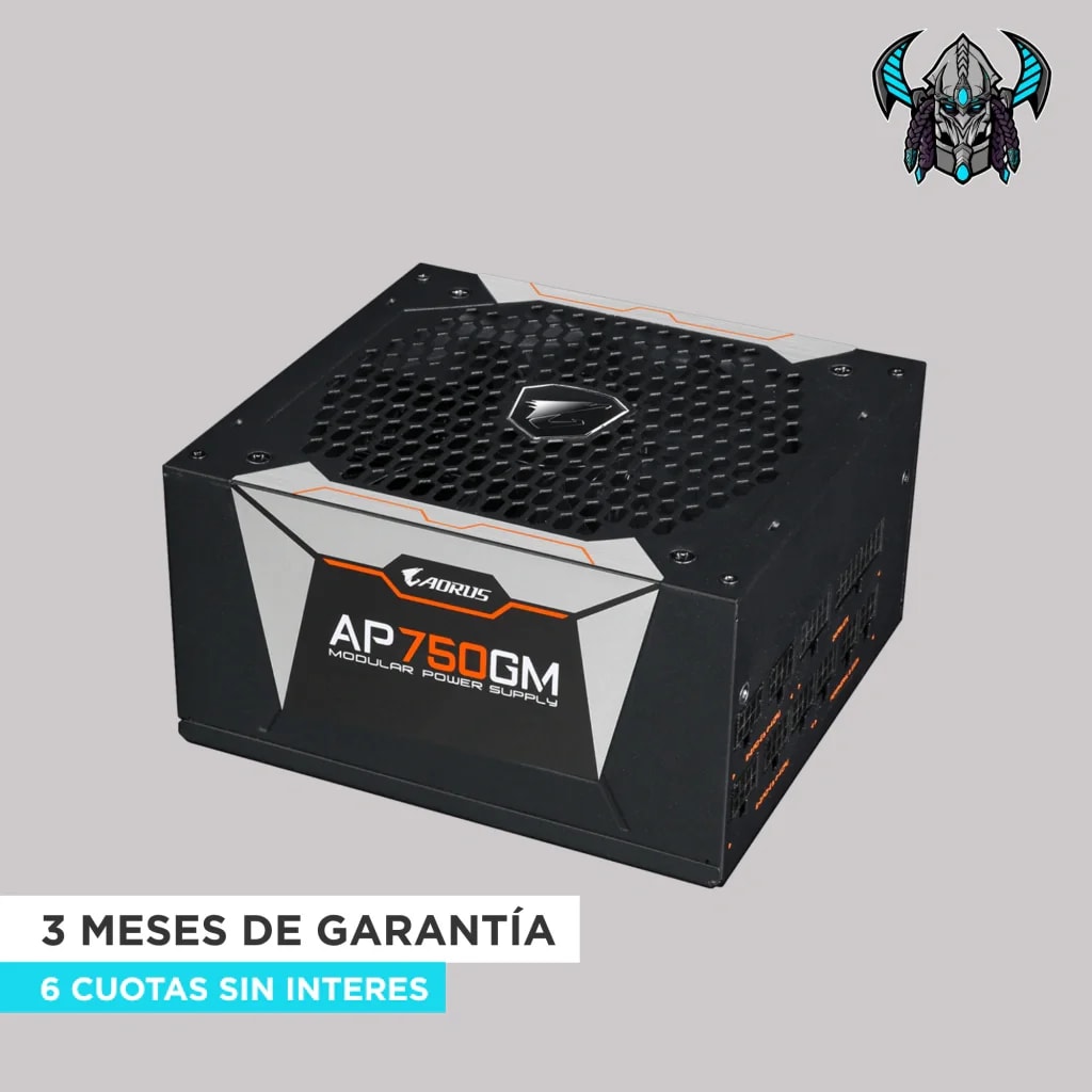 FUENTE AORUS GM 750W 80+ GOLD