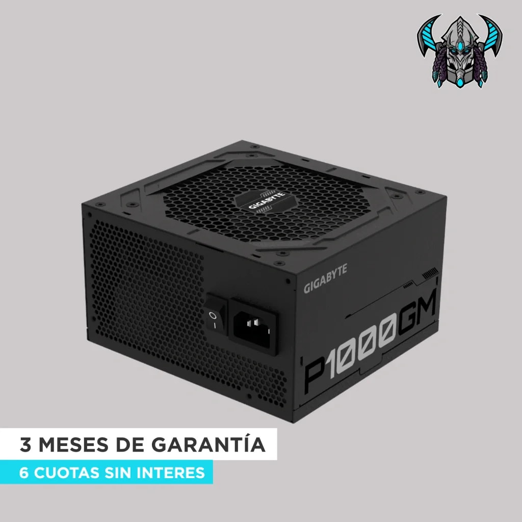 FUENTE GIGABYTE GM 1000W 80+ GOLD