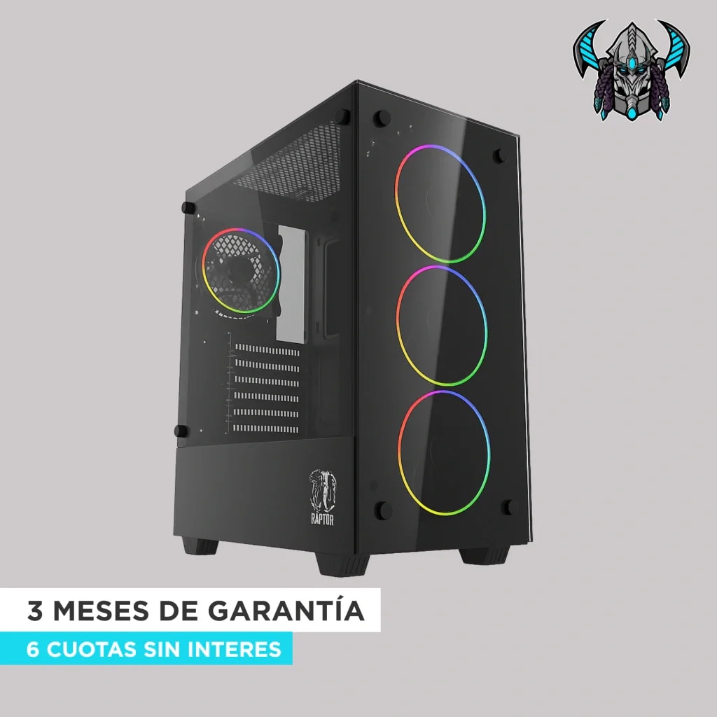 GABINETE GAMER RAPTOR SENTINEL