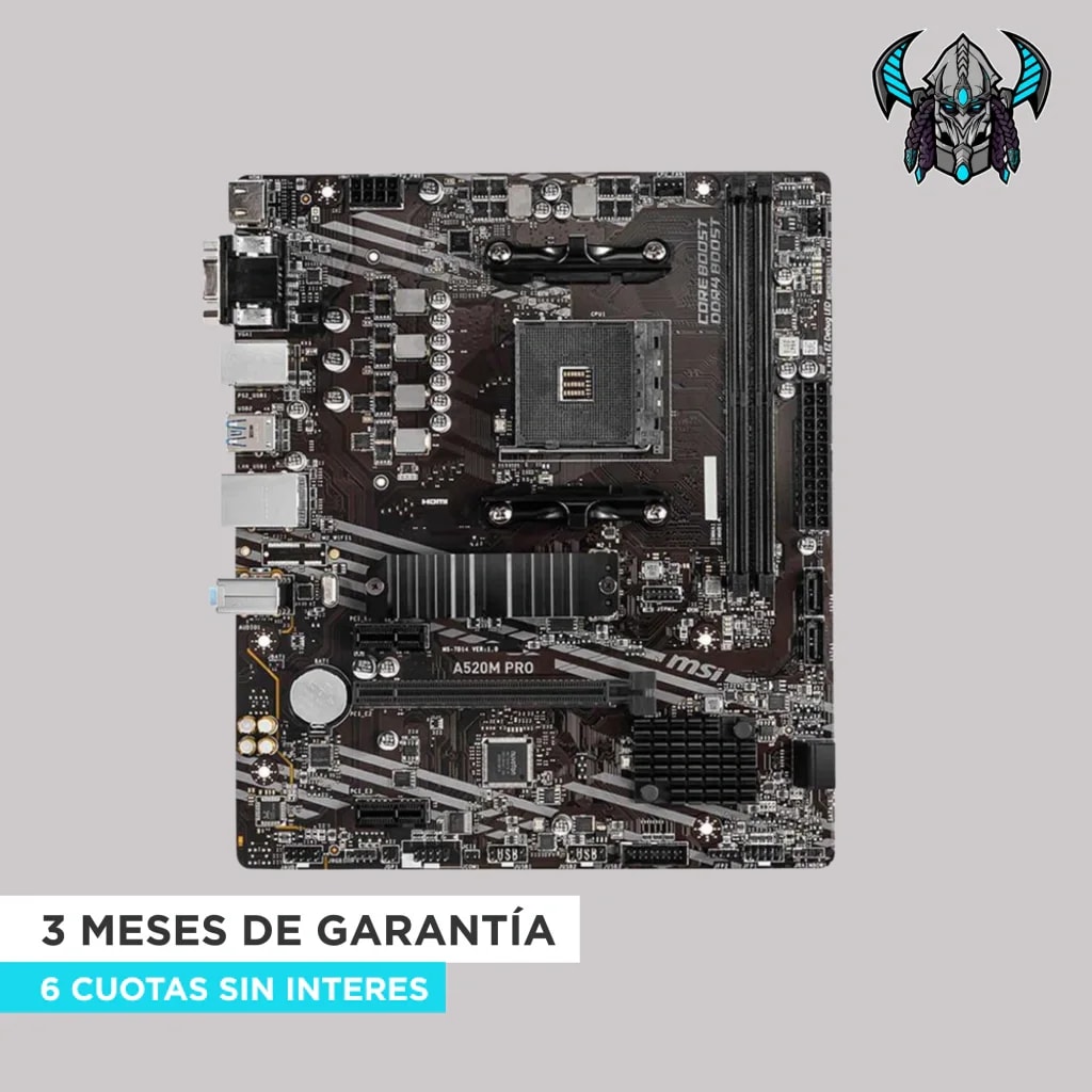 MOTHERBOARD A520M MSI PRO