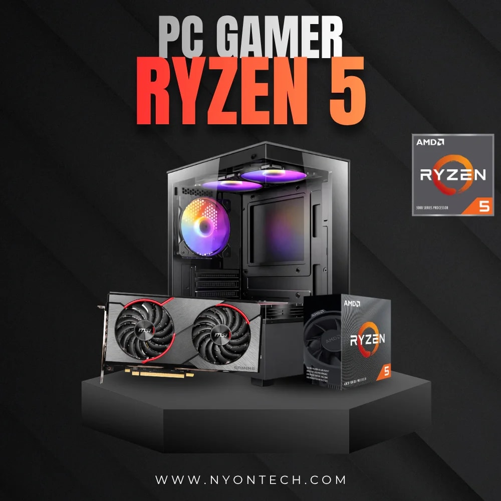 PC GAMER RYZEN 5 4500 + 5600 XT 6GB