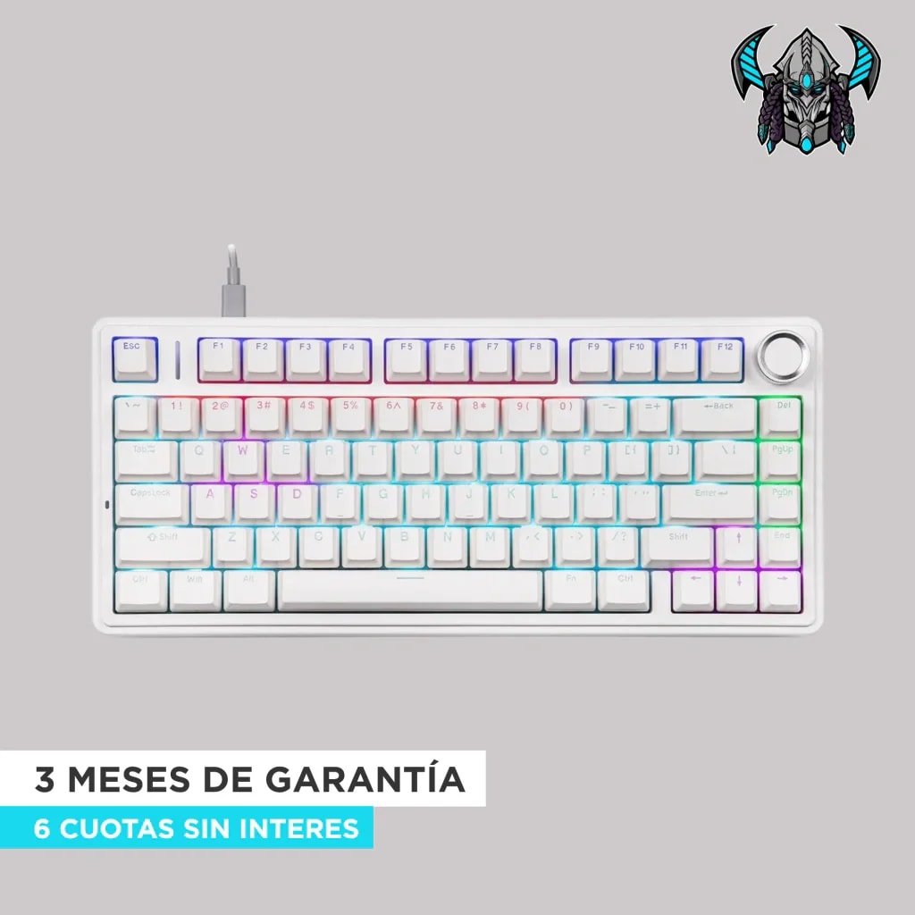 TECLADO MECÁNICO AULA F75 WIRED