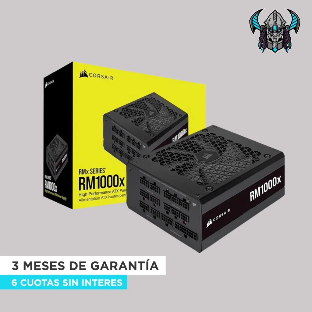 FUENTE CORSAIR RMX 1000W 80+ GOLD