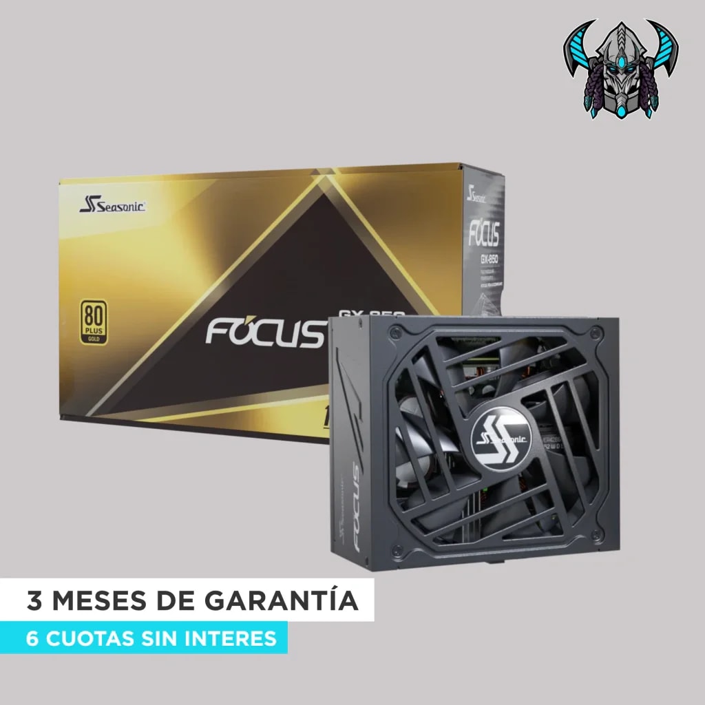 FUENTE SEASONIC FOCUS 850W 80+ GOLD