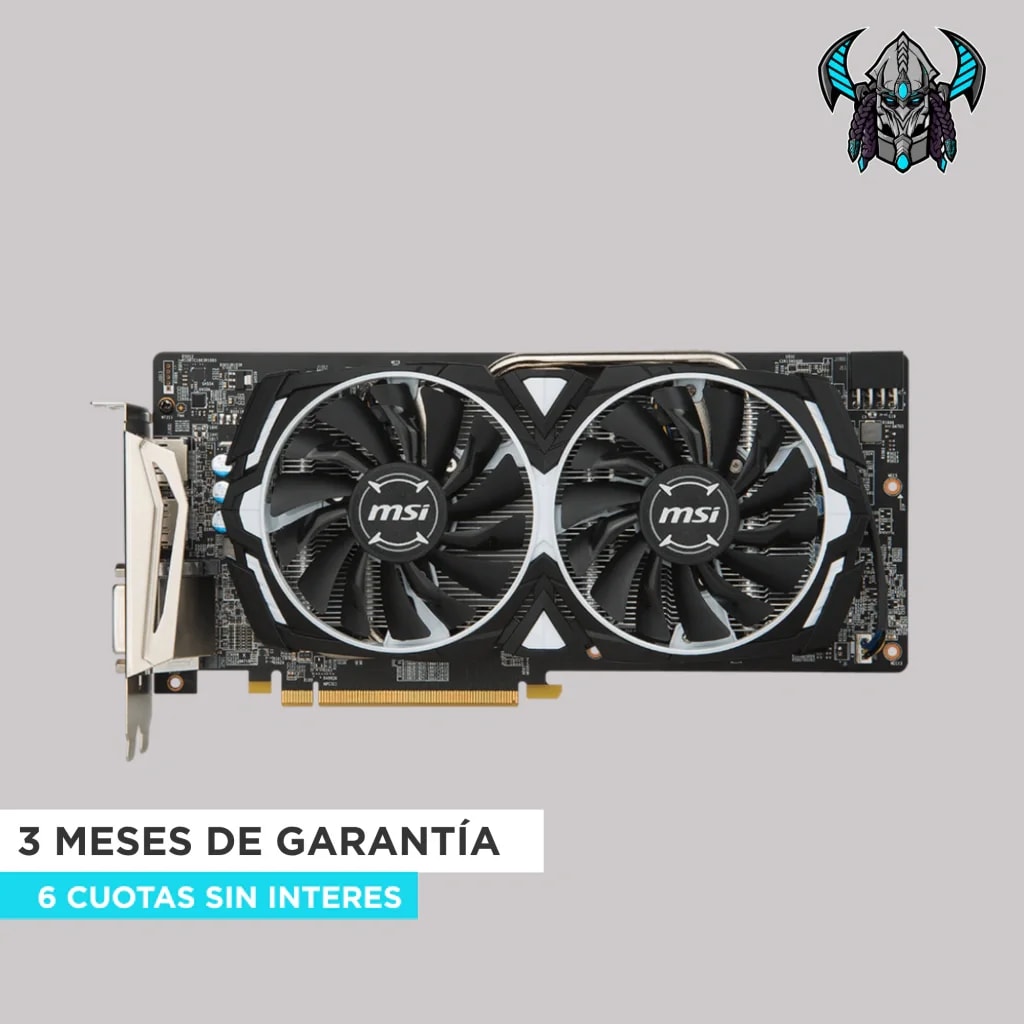 RX 580 8GB 2048SP MSI ARMOR
