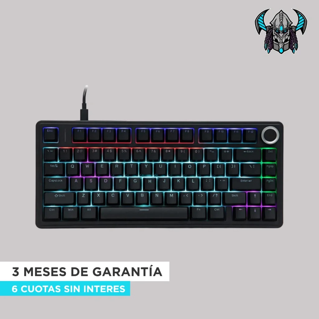 TECLADO MECÁNICO AULA F75 WIRED